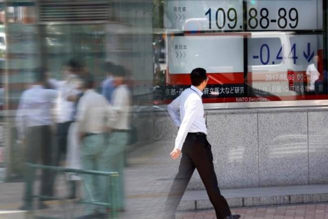 日本股票在汽车集会上规模两年峰; dollarslips.