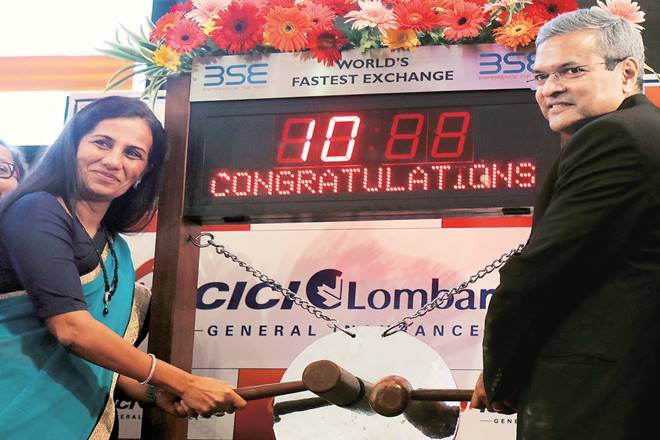 在弱势之后，ICICI Lombard股价上涨超过3％