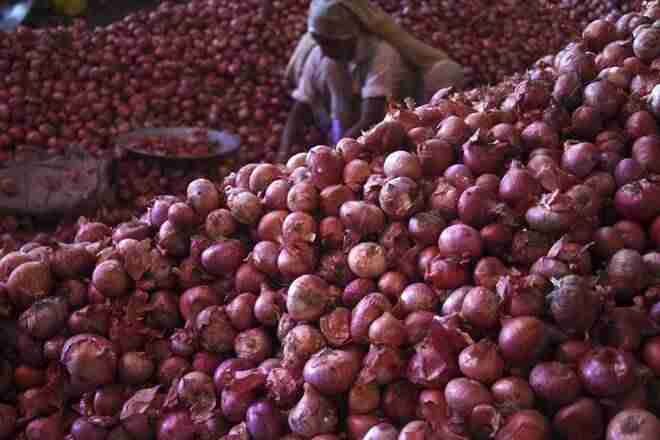 洋葱价格暴涨至每公斤Indelhi的80卢比