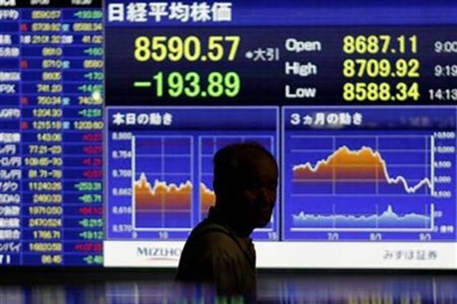 在USDATA之前，日经Cnikkei在弱日元上升至1周