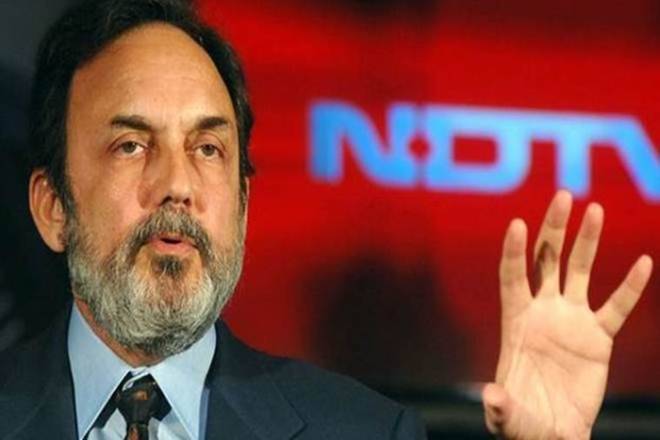 NDTV启动子Radhika，Prannoy Roy Hotel 61.45％的股权体弱