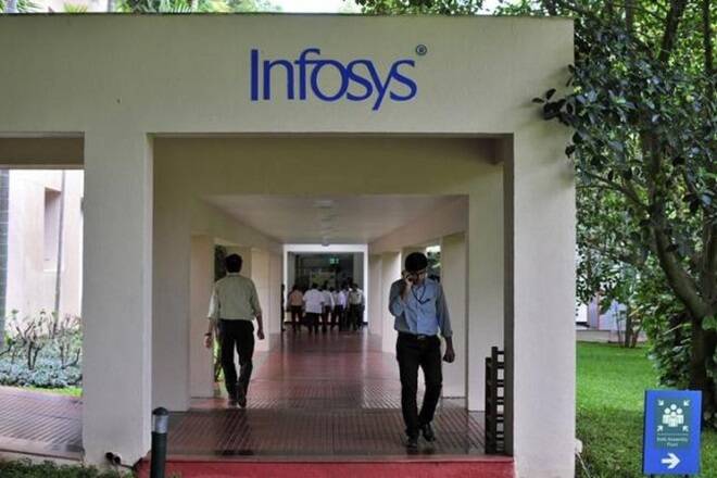 Infosys Share Price点击all-time high;坚定在1：1奖金之后首次拥有第一次3 Lakh Crore M-Cap