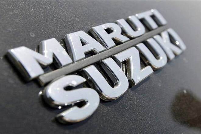 Maruti Suzuki股价在坚定的召回5,900 Super Constunits后股价下跌至两周的低位