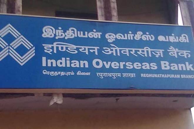 印度海外银行在346crore达到64 PCT的净损失