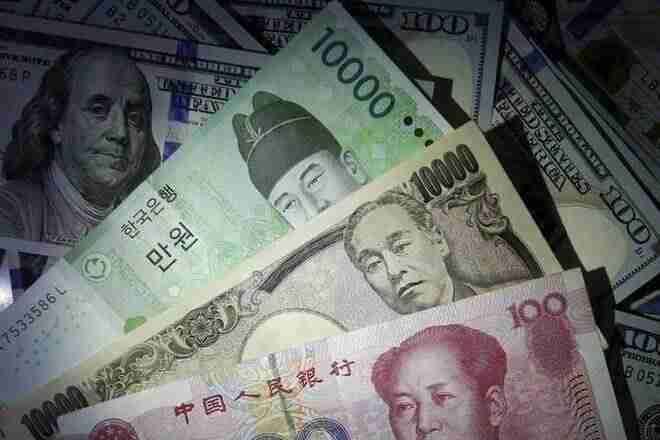 韩国赢得了美元疲软的进步至5米; Stondsslip.