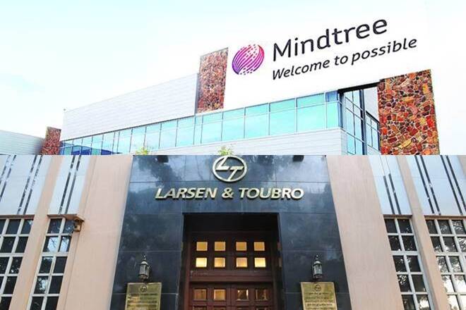 Mindtree股价下降2％; L＆T InfoTech在Hostile Takebid中升起4％