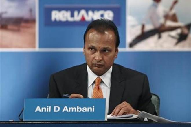 在贷款人调用合金时，Anil Ambani在Rcom Dwindles的股份为22％