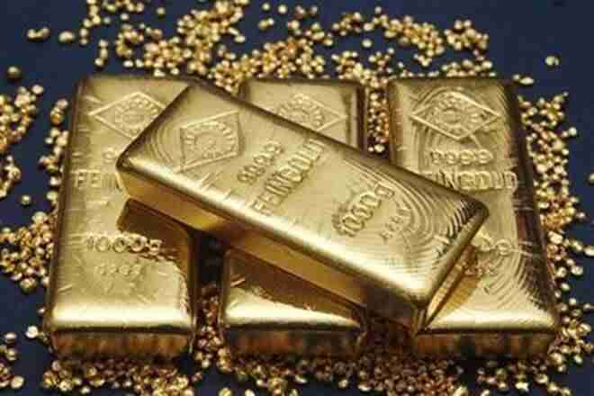 在经济速度上升的金属共同之中，金在一排下跌五个月的黄金