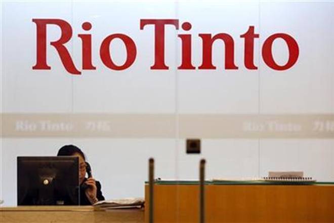 降雨剪切Rio Tinto Q1铁矿石产量3％