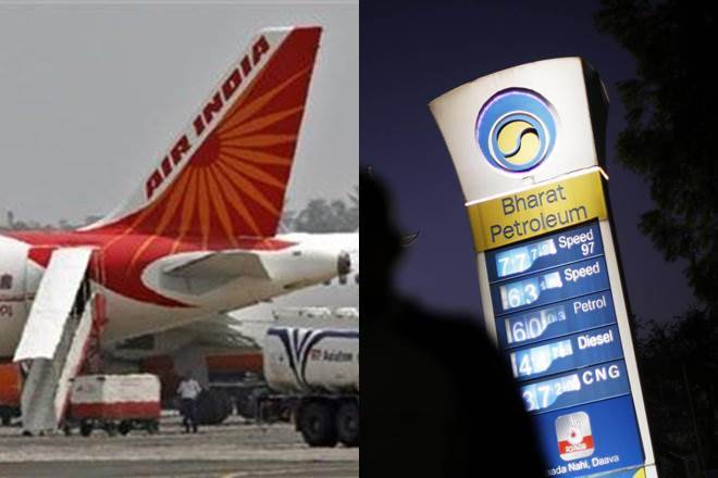 政府办事处说，Air India，BPCL，Concor撤资“不太可能”这一财政