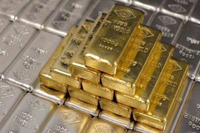 黄金边缘较强的美元，但政治riskssupport