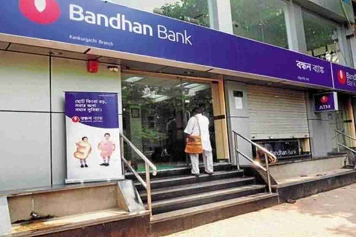 Bandhan银行股价超过5PC