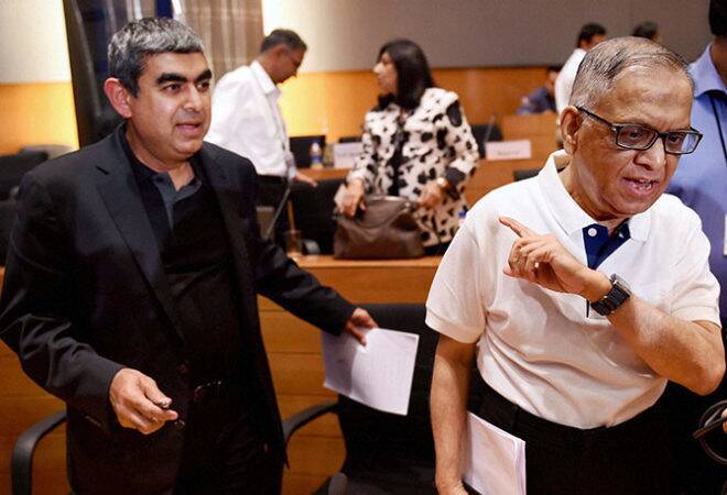 Infosys Forders Mull销售整个股份，但是公司治理他们唯一的责任？