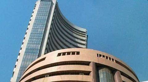 在亚洲线索上的绿色sensex，上升86点