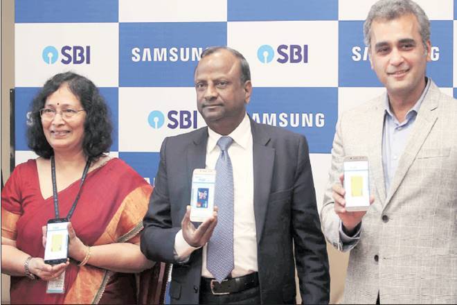 三星支付延伸到SBI Debitcards