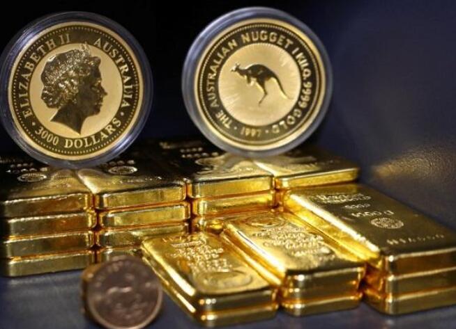 印度4月至6月黄金进口增长了好几倍 达到79亿美元