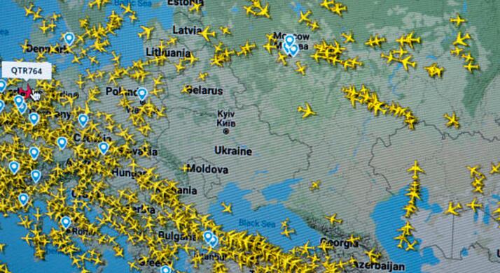 乌克兰以高风险为由关闭民航领空