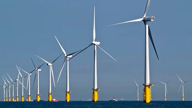在纽约和新泽西附近建造风电场的权利拍卖筹集了创纪录的43.7亿美元