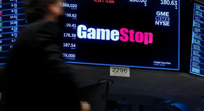 午盘涨幅最大的股票 GameStop与优步和尼尔森控股等