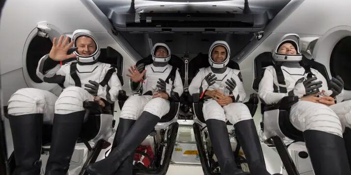 SpaceX完成了NASA的Crew-3任务完成了第六次宇航员飞行
