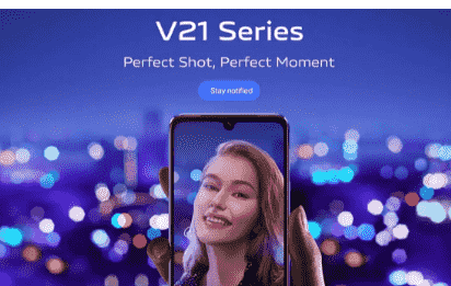 “VIVO V21搭载尖端自拍相机将于4月27日登陆