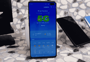 “三星GalaxyS105G智能手机即将在韩国发布