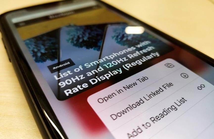 这款iPhone手势使在新标签页中打开链接更加轻松