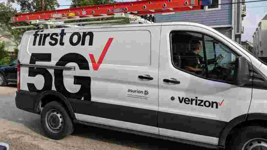 “Verizon 5G手机起飞，但覆盖范围仍然不足