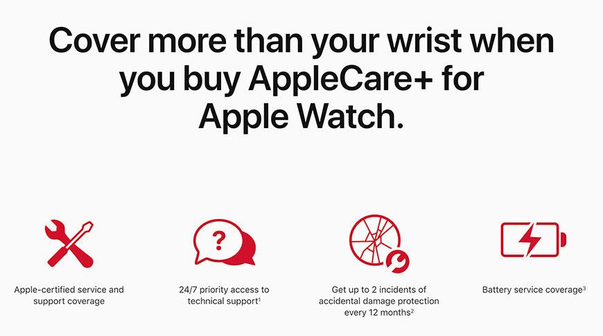 AppleCare +的承保范围扩大到每年两次事故 延长了购买期限
