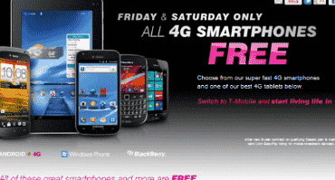 T-Mobile父亲节促销活动免费提供4GAndroid设备