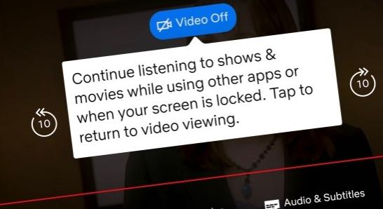 在Android设备上以纯音频模式体验Netflix