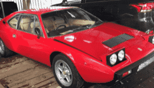 多米尼克库珀1978年偷来的法拉利Dino 308 GT4在垃圾场被发现