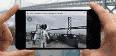 “谷歌揭示了将AR带入您的网络浏览器的工具