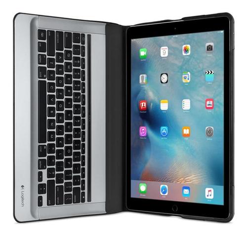 “Logitech的iPad7触控板组合触摸键盘盒