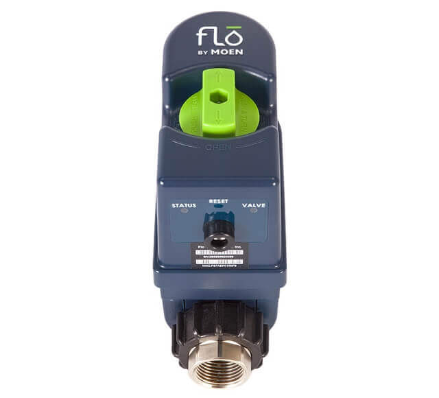 “Flo by Moen智能水探测器评论这个早期预警装置可以保