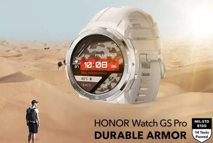 “荣誉的最新智能手表是超坚固的Watch GS Pro