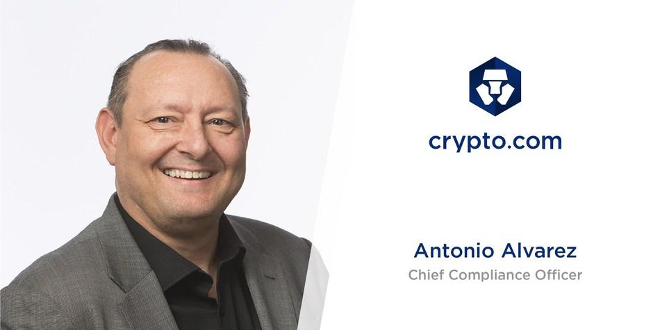 “Crypto任命Antonio Alvarez为首席合规官
