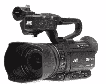 “JVC GY-HM250摄像头更新实时流固件
