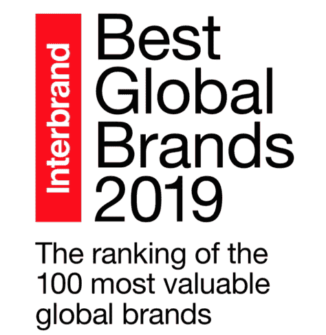 “三星电子在 Interbrand2019年全球最佳品牌中排名第 6