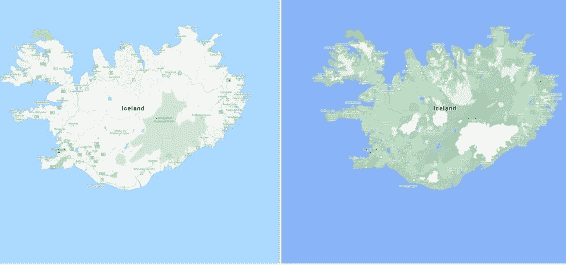 Google Maps设计已更新，并进行了更新